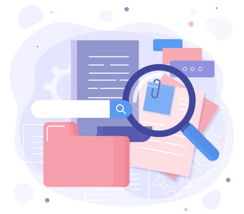 Optical character recognition to convert files to searchable PDF